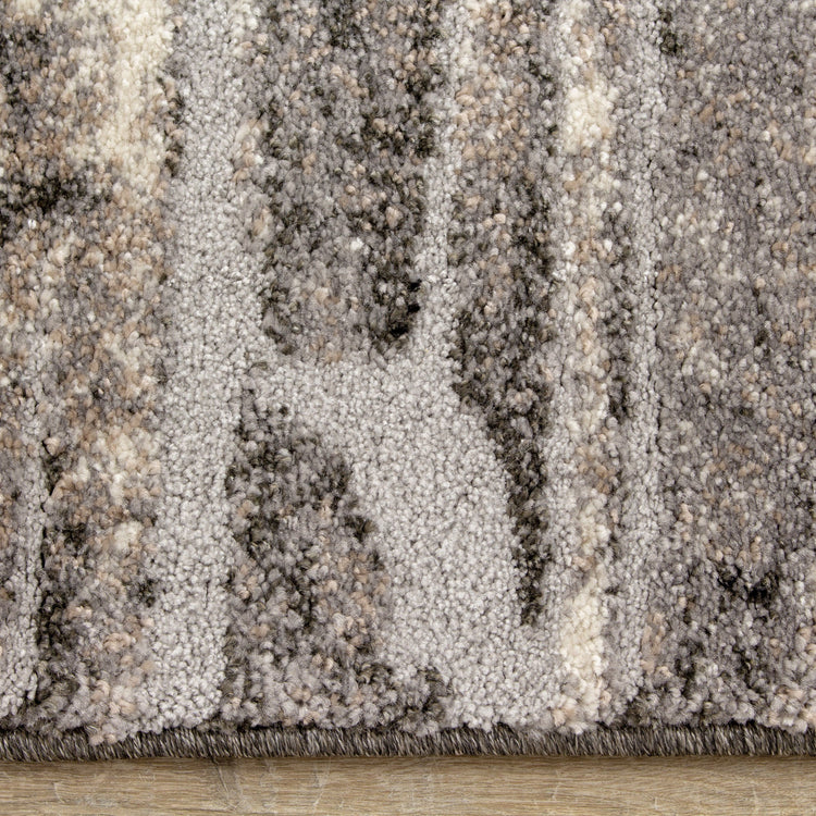 Montana Grey Cream Barn Door Rug by Kalora Interiors