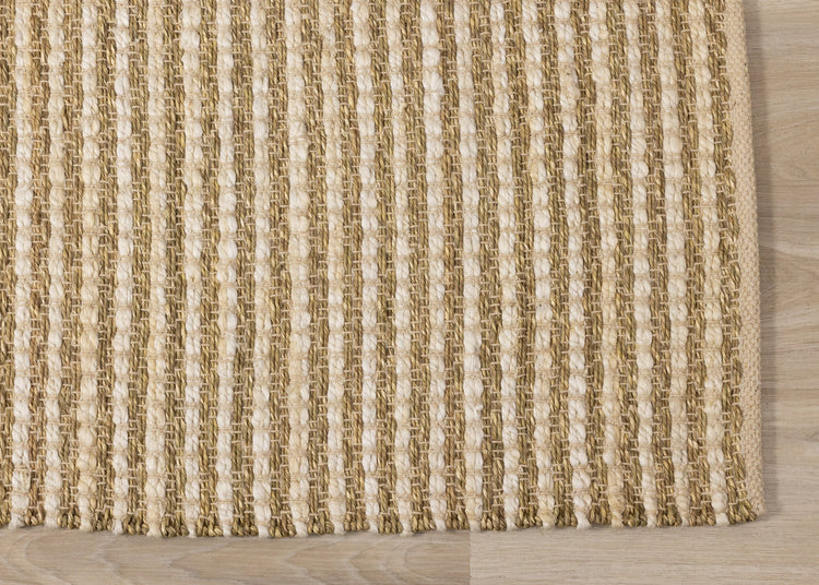 Naturals Beige Intricate Weave Rug by Kalora Interiors