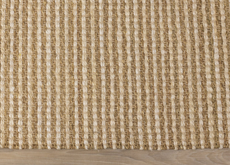 Naturals Beige Intricate Weave Rug by Kalora Interiors