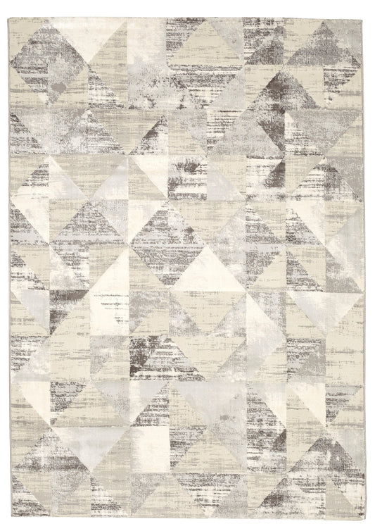 Panache PAN-6188B-GRY Soft Powerloomed Grey Area Rug By Viana Inc