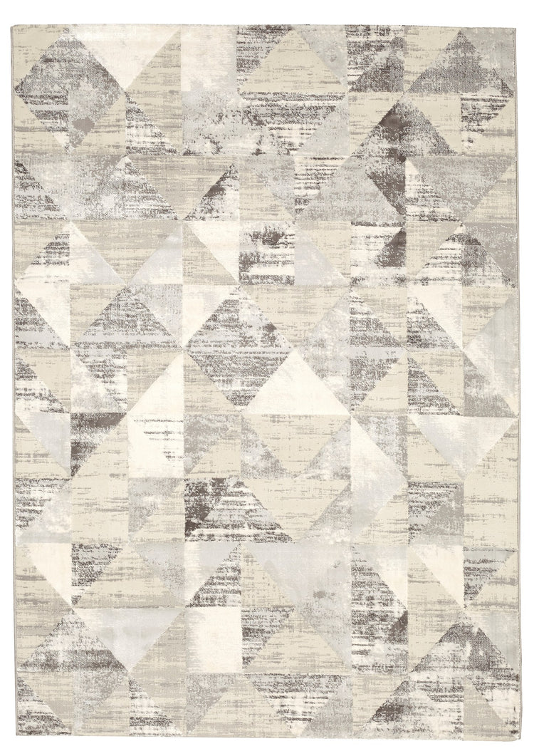 Panache PAN-6188B-GRY Soft Powerloomed Grey Area Rug By Viana Inc