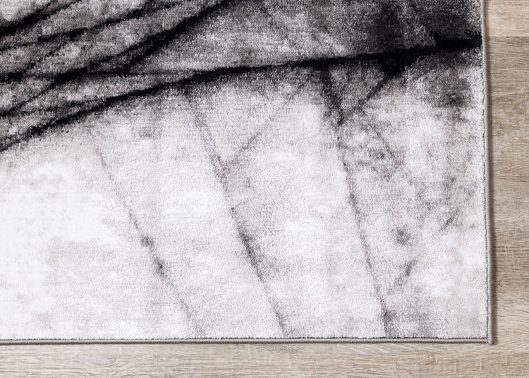 Platinum Grey Shatter Rug by Kalora Interiors