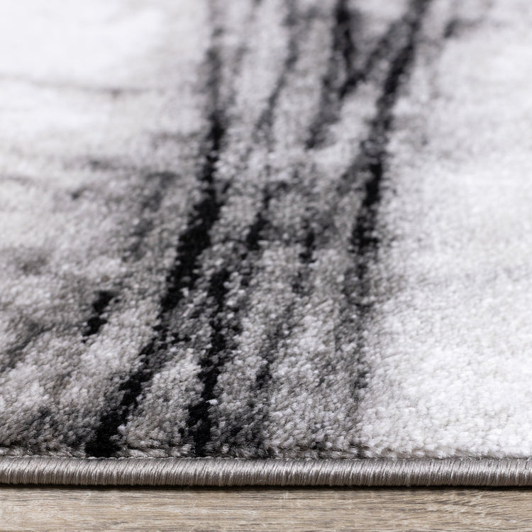 Platinum Grey Shatter Rug by Kalora Interiors