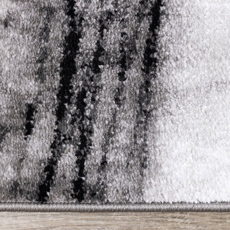 Platinum Grey Shatter Rug by Kalora Interiors