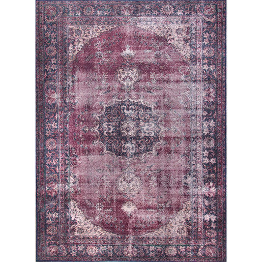 Dante RDAN-80499 Vintage Oriental Style Border Area Rug by Renwil