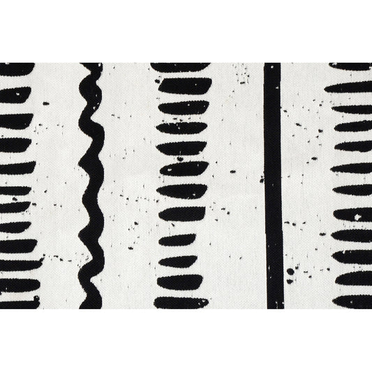 Jasmine ROJAS-47926 Alfombra para interior y exterior en blanco y negro de Renwil