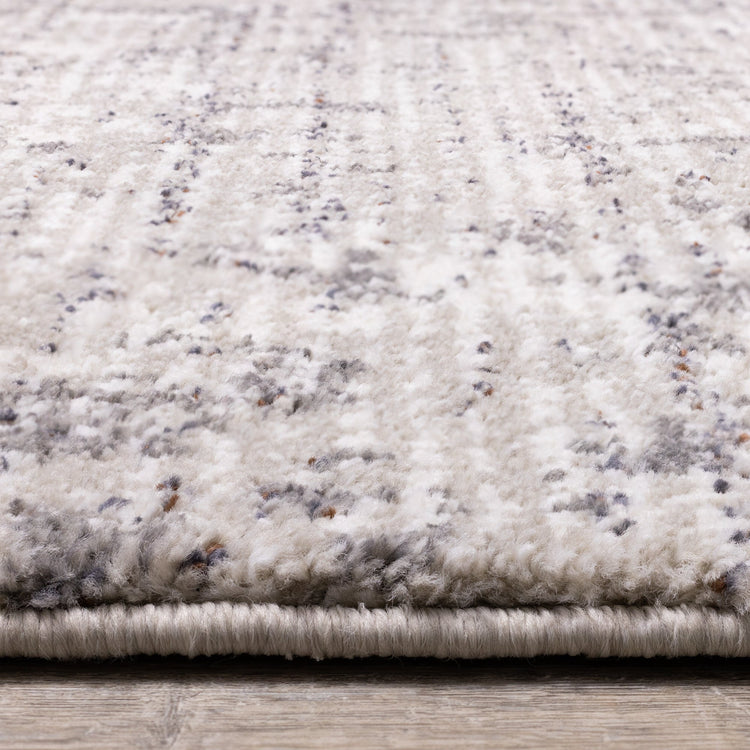 Ravine Grey Cream Distressed Rug by Kalora Interiors