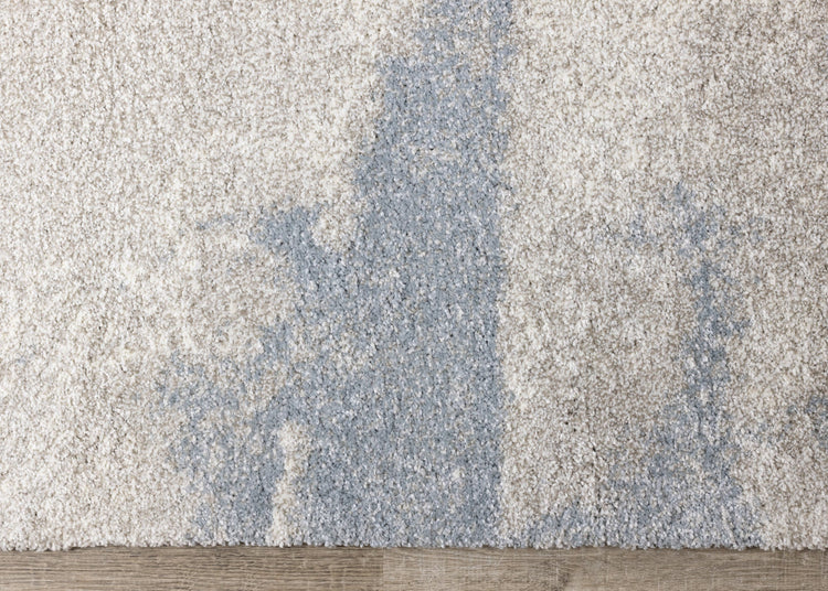 Sable Grey Blue Cirrus Rug by Kalora Interiors