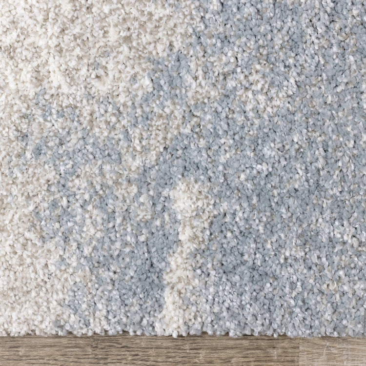 Sable Grey Blue Cirrus Rug by Kalora Interiors