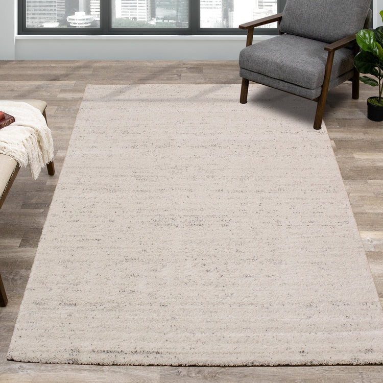 Sable Cream Grey Dusty Rug by Kalora Interiors
