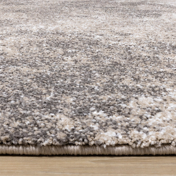 Sable Grey Beige Cream Clouds Rug by Kalora Interiors