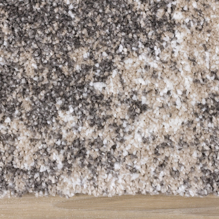 Sable Grey Beige Cream Clouds Rug by Kalora Interiors