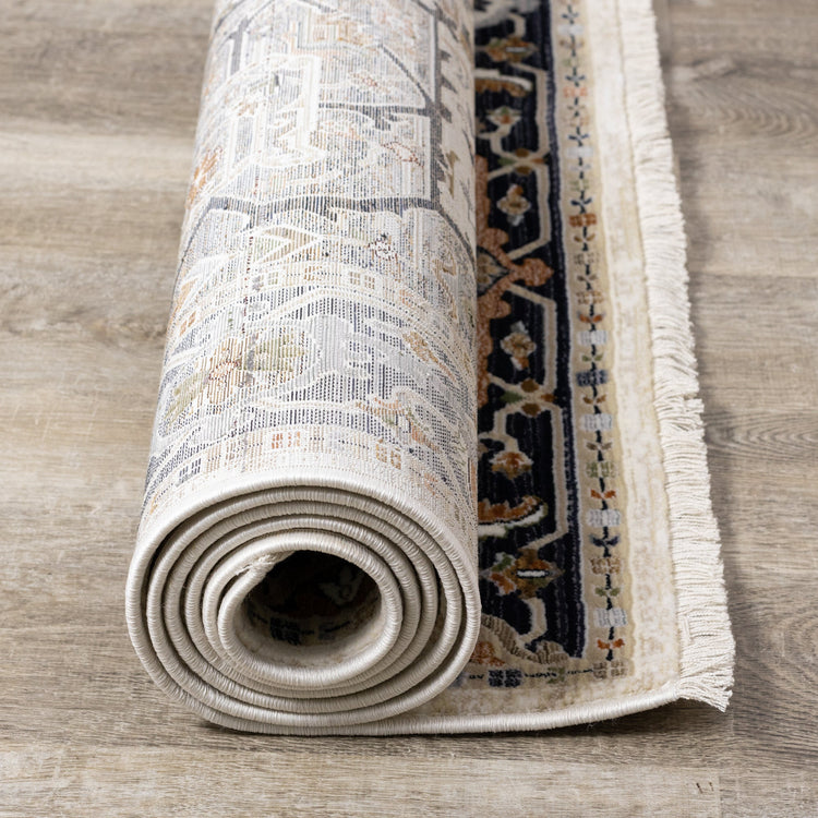 Alfombra tribal Samira Medallion de Kalora Interiors