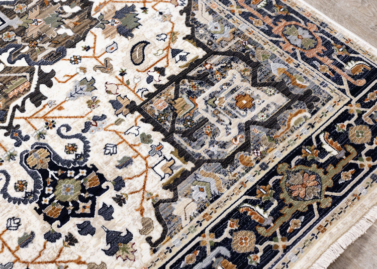 Alfombra tribal Samira Medallion de Kalora Interiors