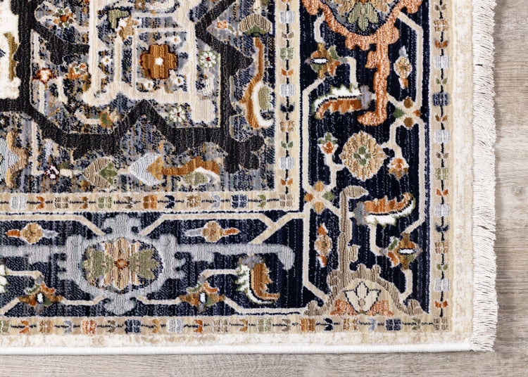 Alfombra tribal Samira Medallion de Kalora Interiors
