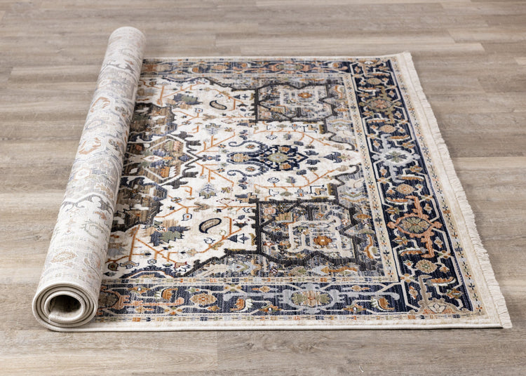 Alfombra tribal Samira Medallion de Kalora Interiors