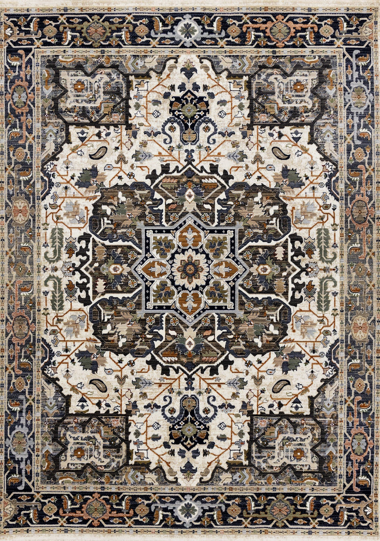 Alfombra tribal Samira Medallion de Kalora Interiors