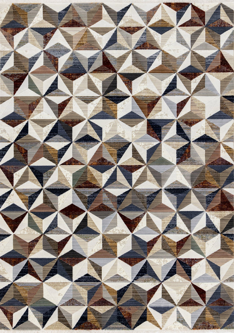Samira Geometric Star Rug by Kalora Interiors