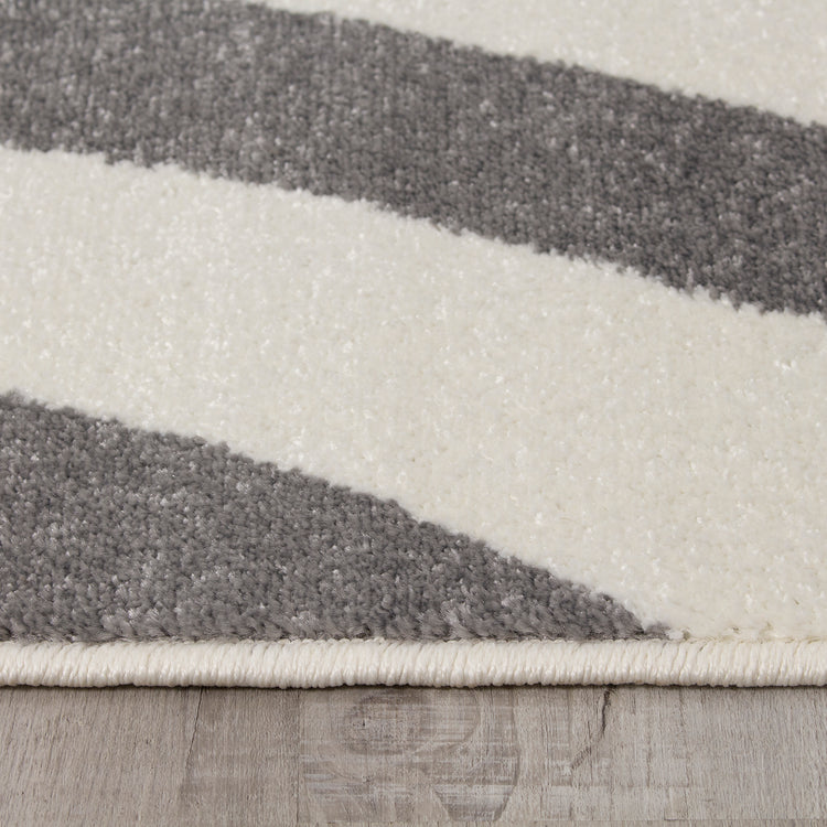Siecle 16103_19 - Alfombra gris crema Swaying Area de Novelle Home
