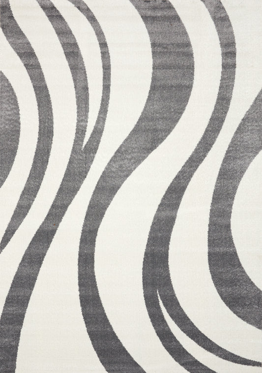 Siecle 16103_19 - Alfombra gris crema Swaying Area de Novelle Home