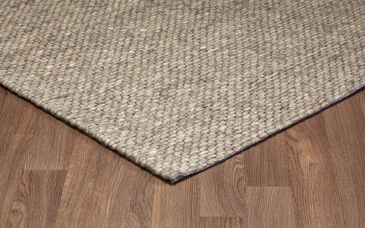 Chinook CHIN-03-GREY Handmade Wool Grey Area Rug By Viana Inc