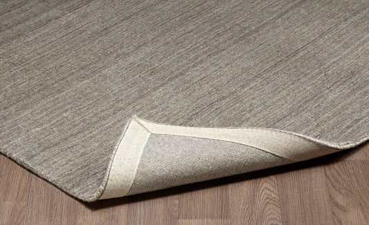 Luxe LUX-NB166-TAU Hand Loomed Wool Viscose Taupe Area Rug By Viana Inc