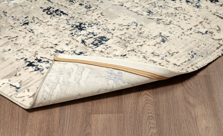 Panache PAN-5430A-GRBL Soft Powerloomed Grey Blue Area Rug By Viana Inc