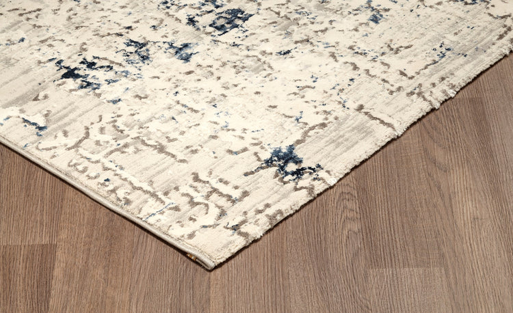 Panache PAN-5430A-GRBL Soft Powerloomed Grey Blue Area Rug By Viana Inc
