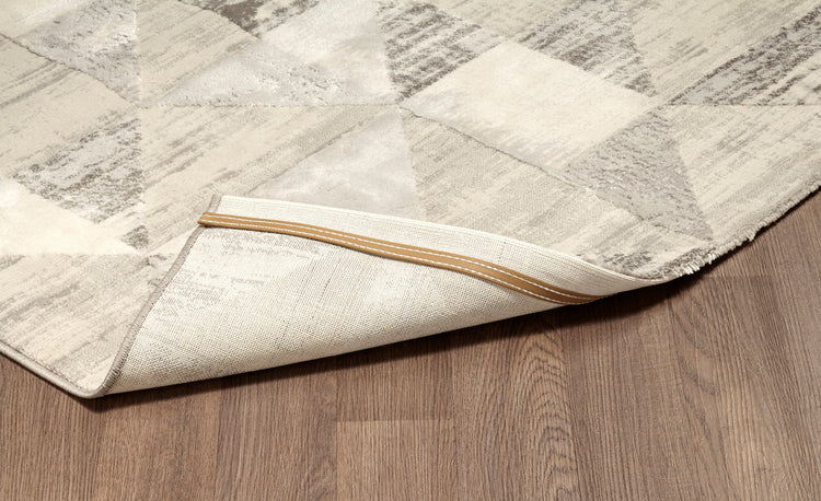 Panache PAN-6188B-GRY Soft Powerloomed Grey Area Rug By Viana Inc
