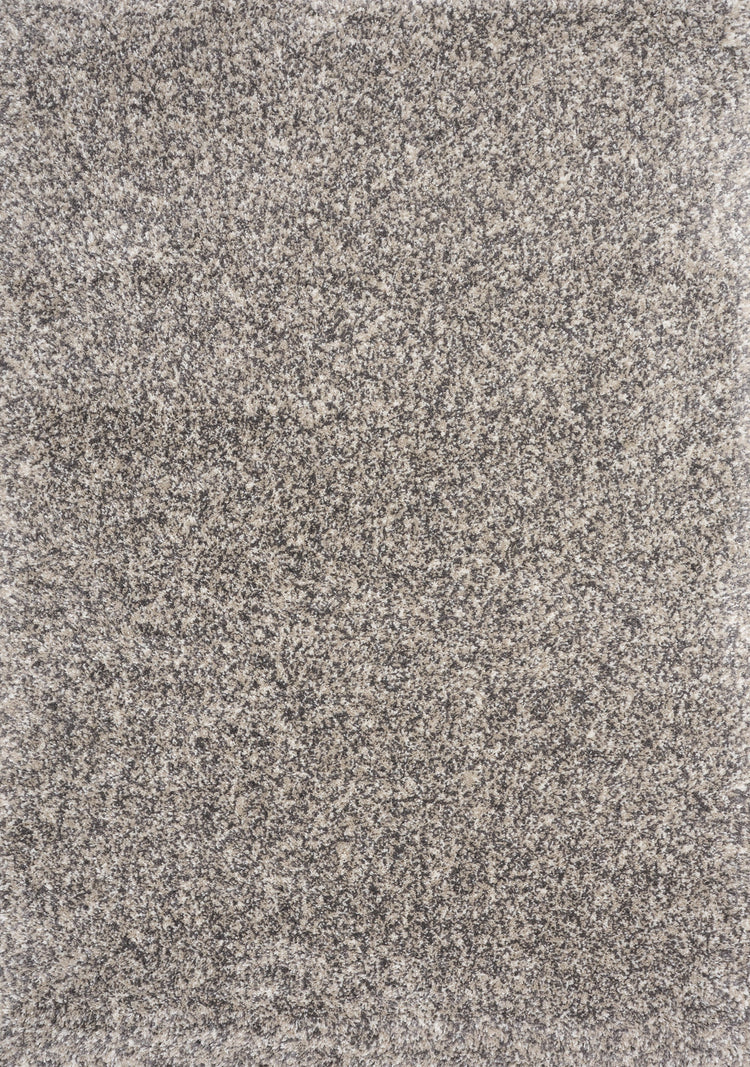 Maroq Beige Grey Cream Tonal Solid Rug by Kalora Interiors