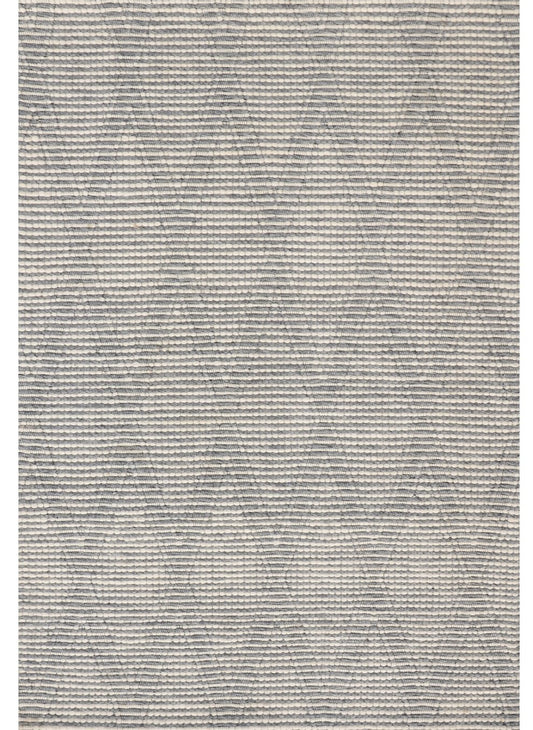 Chinook Handmade Wool Grey Diamond Rug CHIN-600GRY