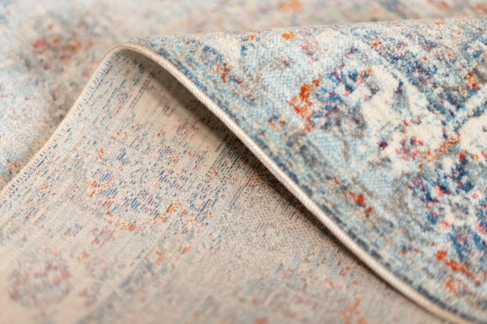 Heirloom Transitional Grey Blue Rug HEI-1518