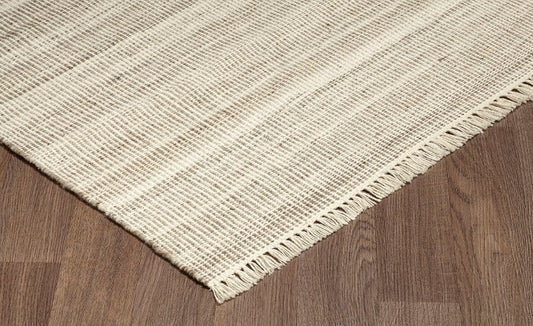 Eko Hand Woven Ivory Rug EKO-IVNAT