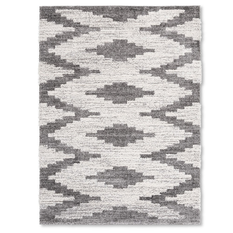 Bisera Polyester Powerloom Shag Rug by Viana