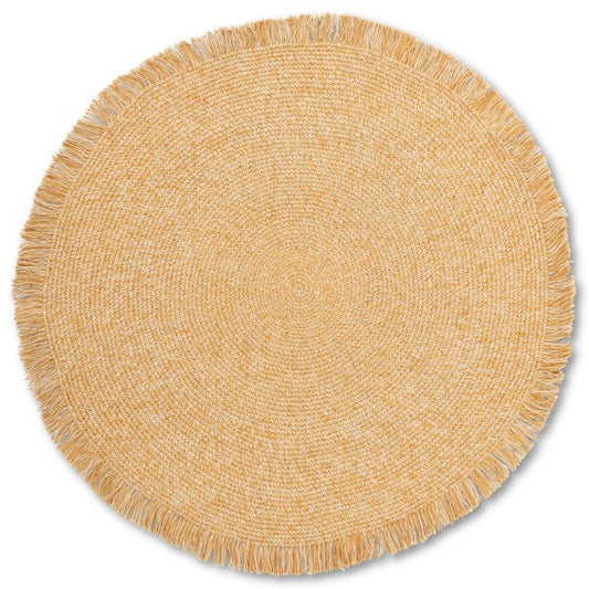 Elora 100% Jute Braided Round Rug ELO-OCH