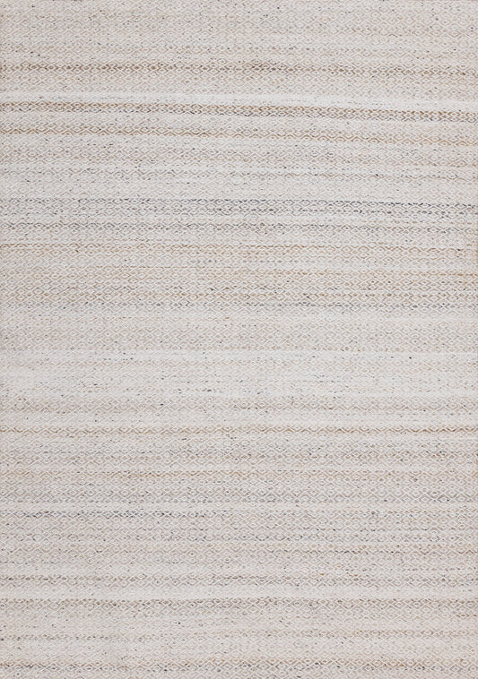 Aspen Beige Cream Rhombus Pattern Woven Rug