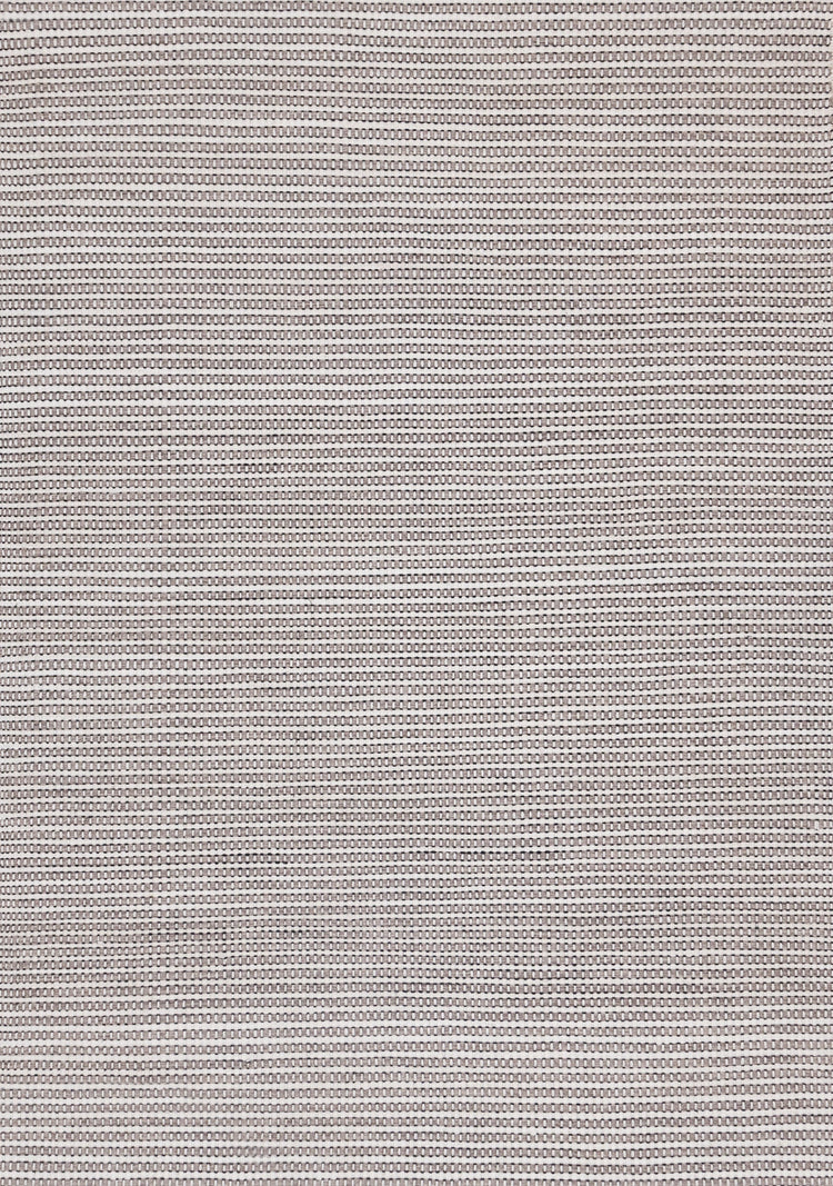 Aspen White Taupe Black Stripe Pattern Woven Rug