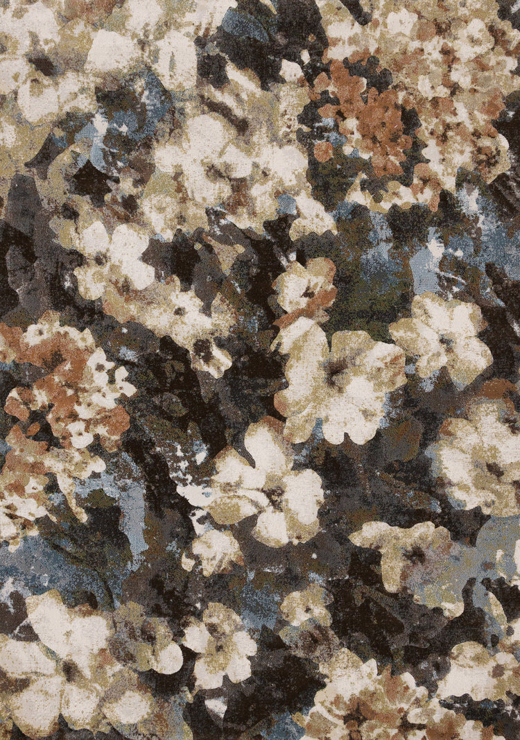 Aurora Multi Elegant Floral Design Rug