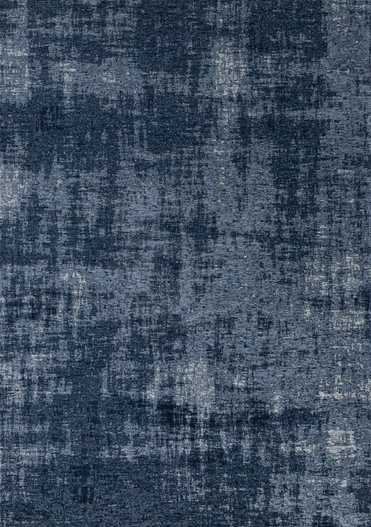 Cathedral Deep Blue Tree Bark Rug