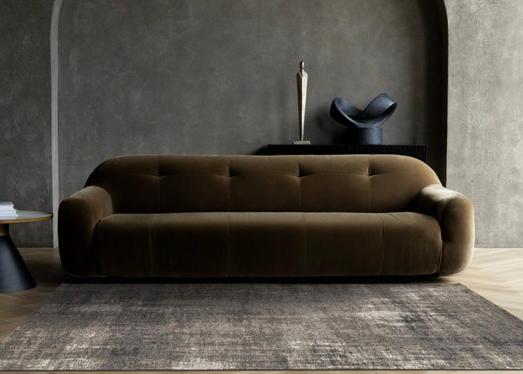 Cathedral Grey Tree Bark Rug