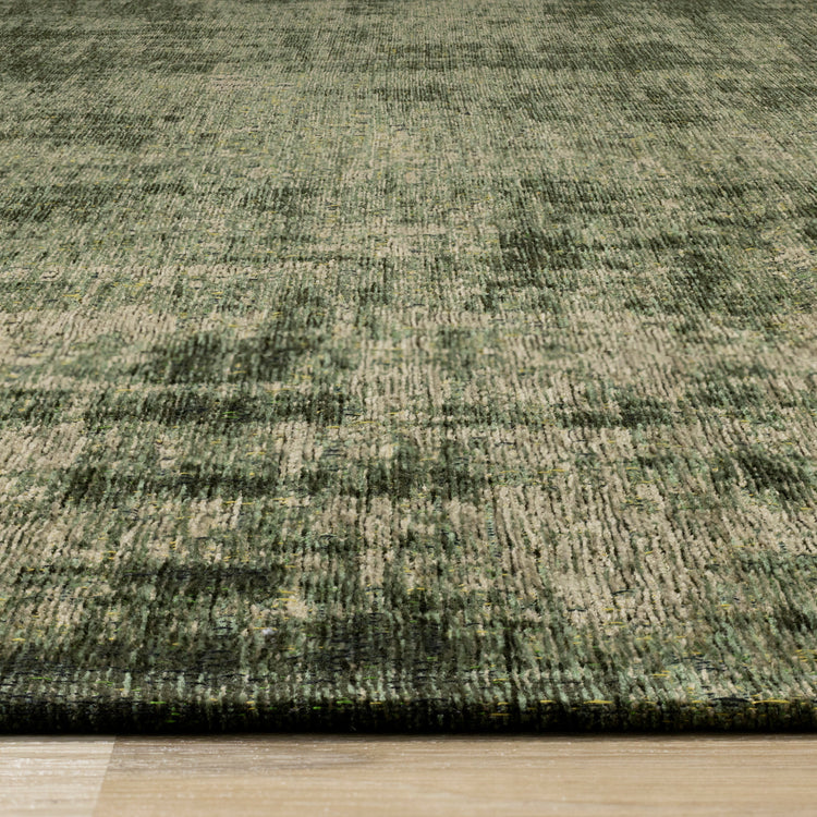 Cathedral Green Tree Bark Rug