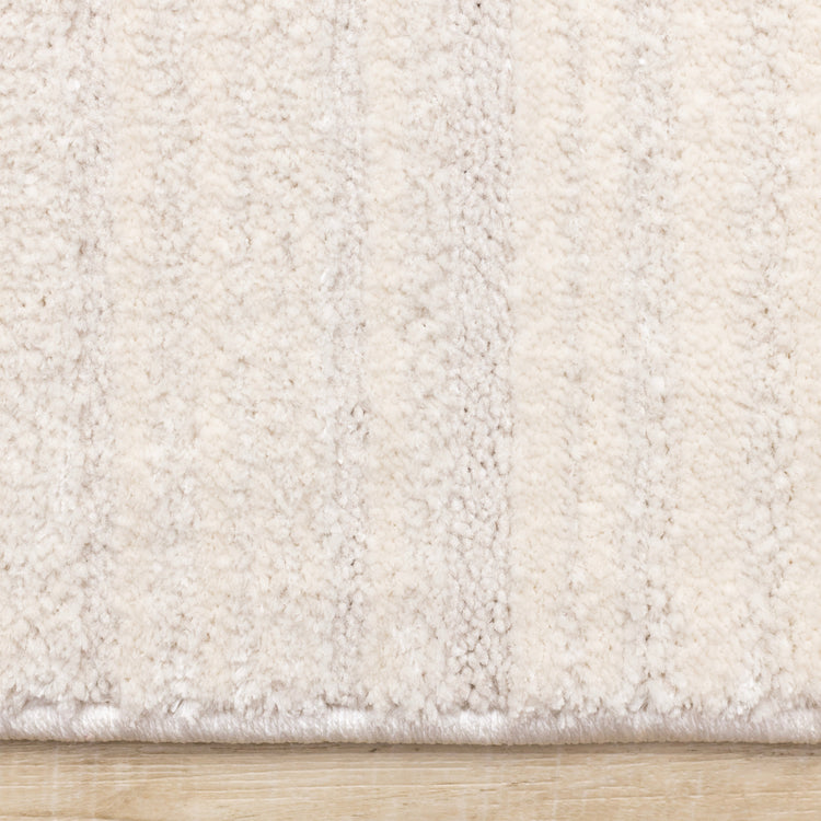 Ellington Beige Subtle Diamond Pattern Rug