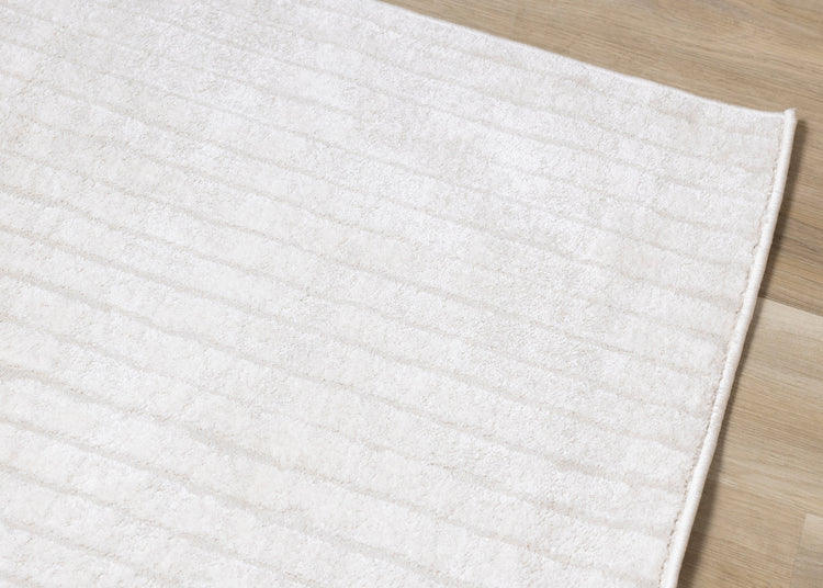 Hayden Light Cream Modern Lines Rug