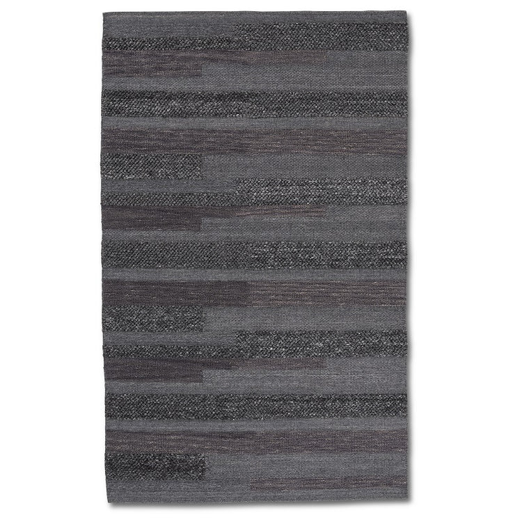 Hygge Hand Woven Charcoal Rug by Viana
