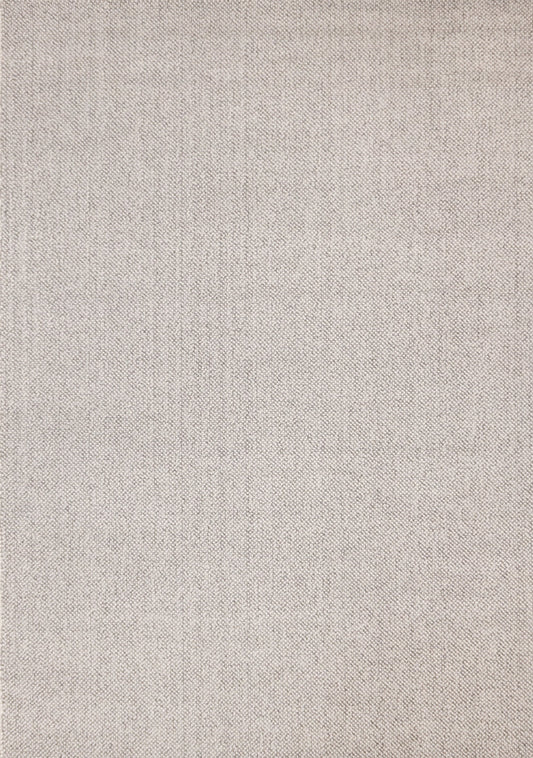 Inga Grey White High Loop Texture Rug
