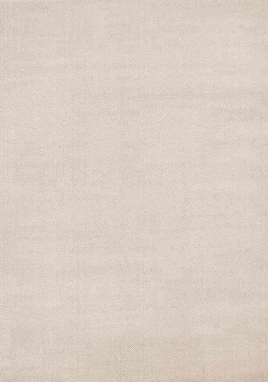 Inga White Taupe High Loop Texture Rug