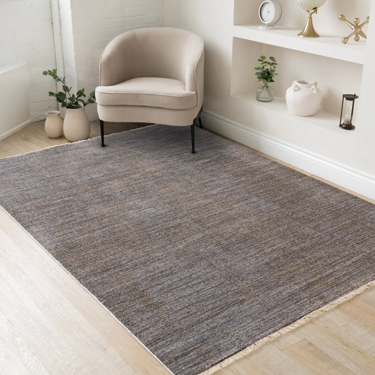 Marisa Blue Brown Distressed Rug
