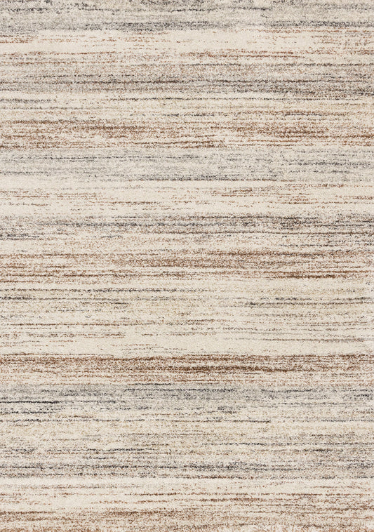 Marquis White Grey Orange Distressed Rug