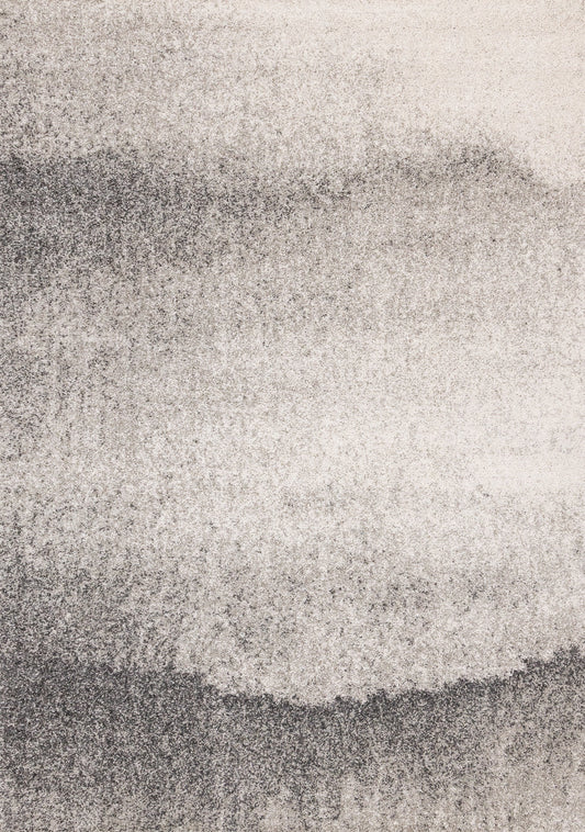Mora Grey White Sand Banks Rug