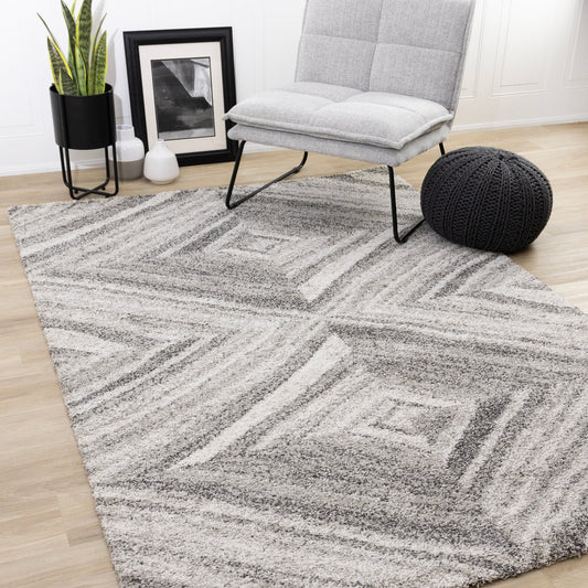 Mora Cream Grey Shaded Paragon Rug